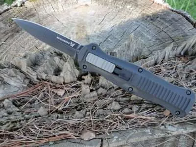 Benchmade 3300BK Black Double Edge Blade Infidel