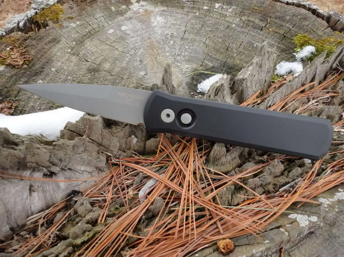 ProTech 720 Black Godson Automatic Knife
