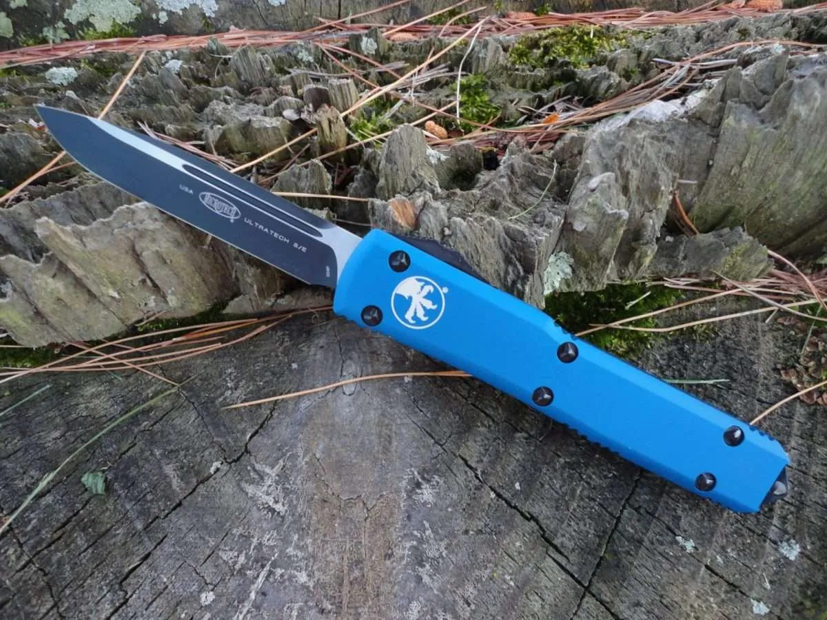 Microtech 121-1BL Blue Ultratech