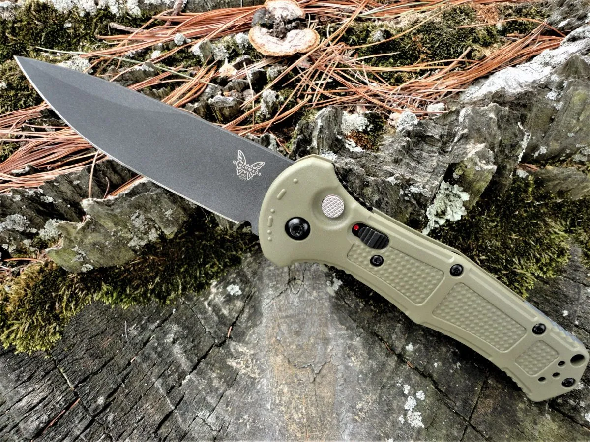 Benchmade 9070BK-1 Claymore Auto-Ranger Green